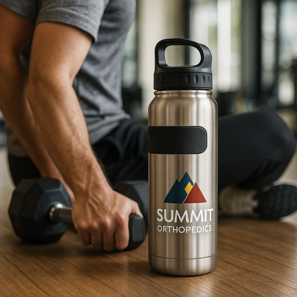 18 Oz. Stainless Steel Gripper Bottle